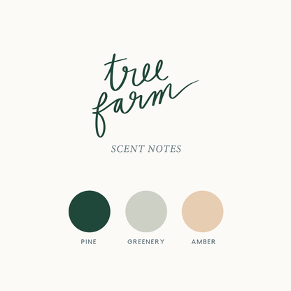 Poured Goods - Tree Farm Candle | Pine + Amber