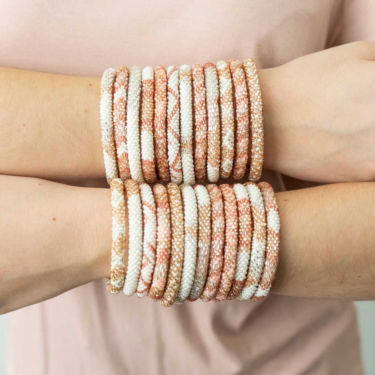 Aid Through Trade - Roll-On® Bracelets Rosé All Day - Set of 12