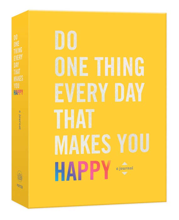 Do One Thing Every Day Happy Book