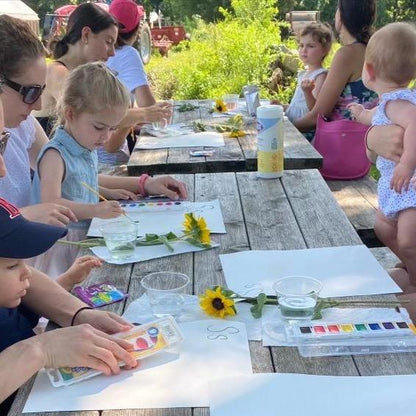 Kids Day at Cross Street Dahlia Festival