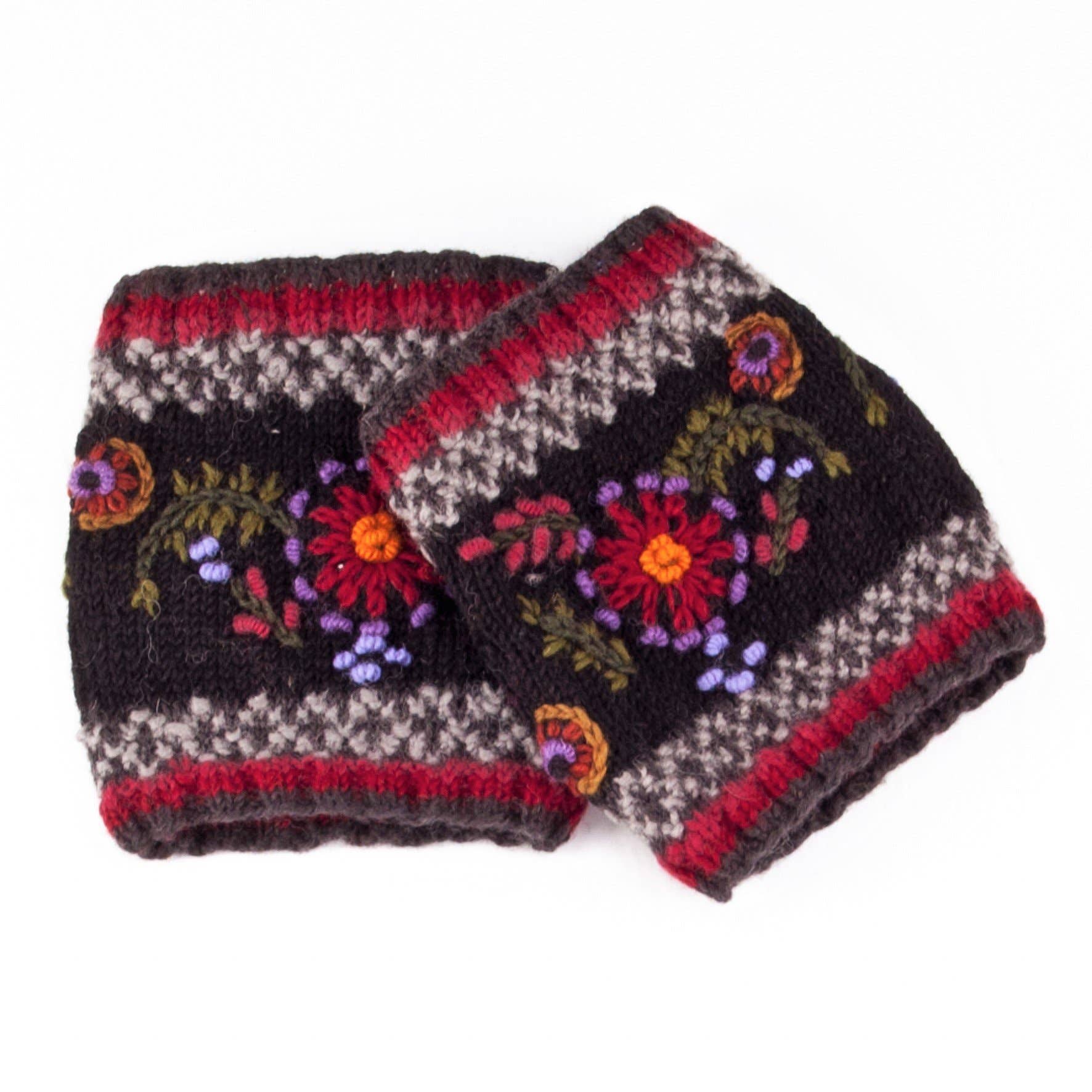 Abigail - women's wool knit boot cuffs