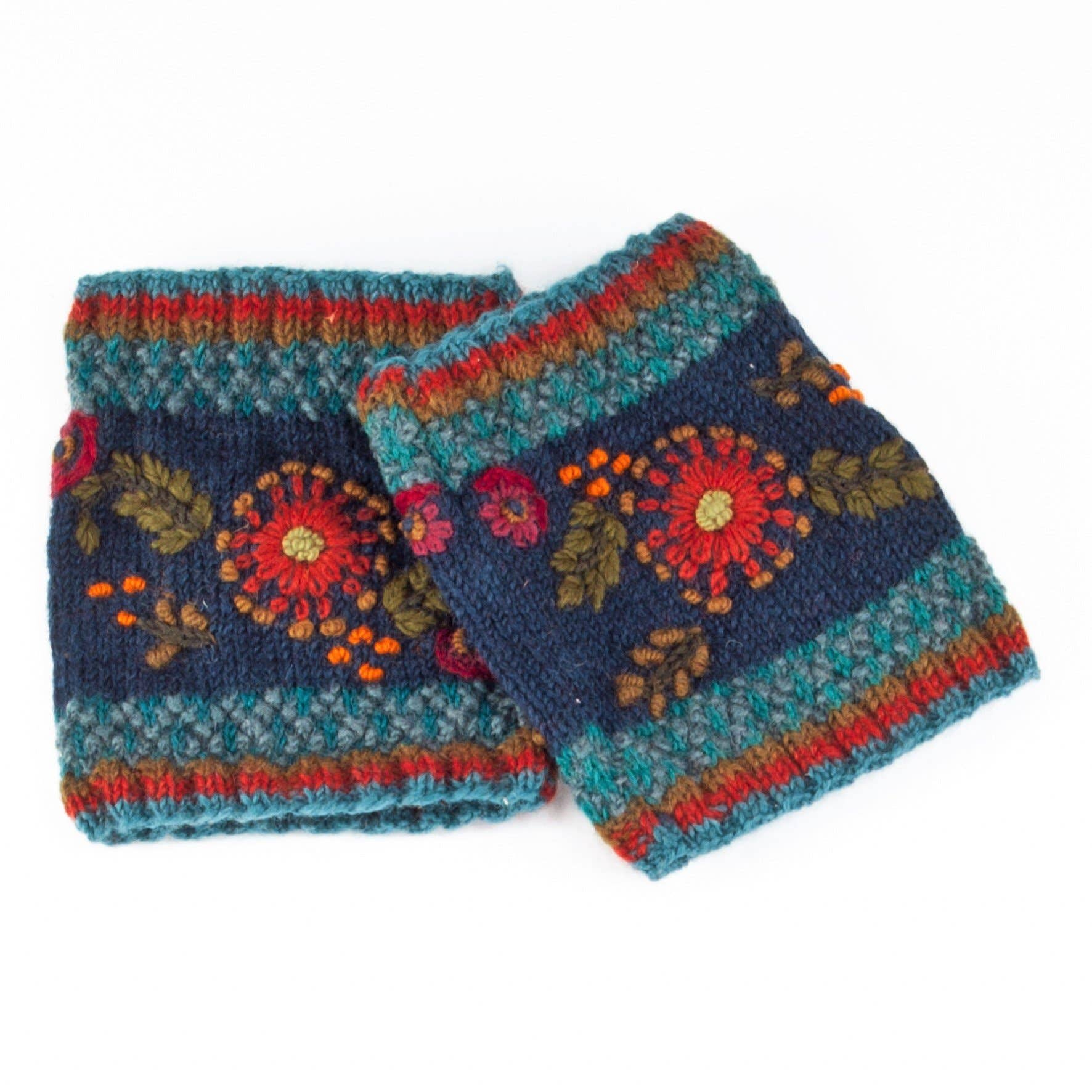 Abigail - women's wool knit boot cuffs